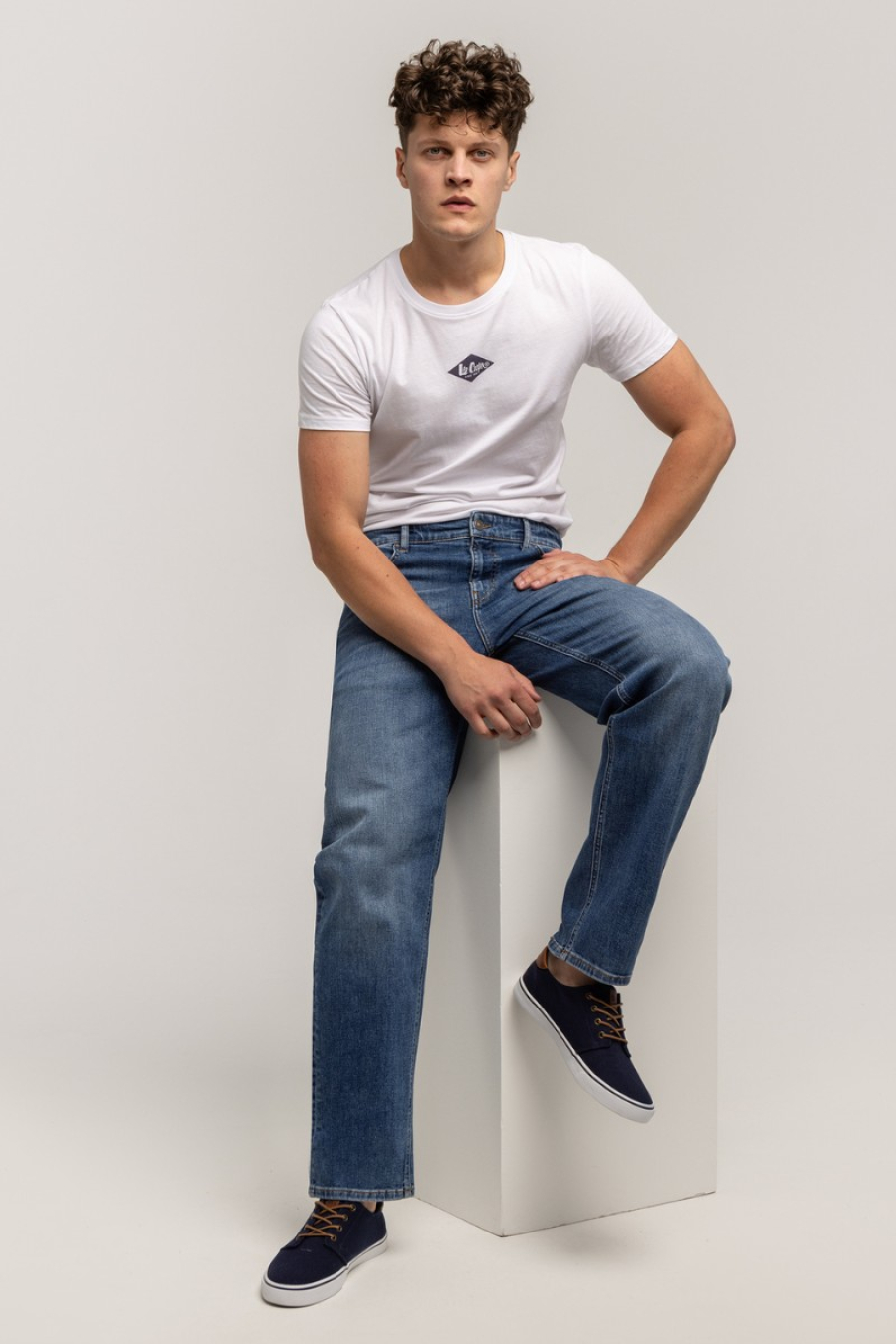 Brīva piegriezuma džinsi M RYAN 3230 BRUSHED BRUSHED