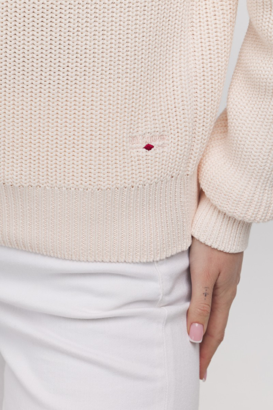 Džemperi D YANA ORGANIC POWDE ORGANIC POWDER PUFF