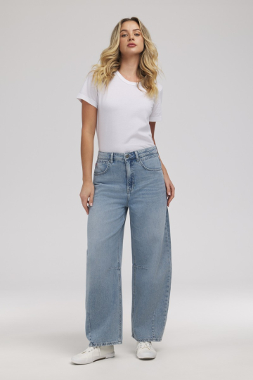 Platie džinsi D MARIA 3307 LIGHT W LIGHT WASH Platie džinsi D MARIA 3307 LIGHT W LIGHT WASH