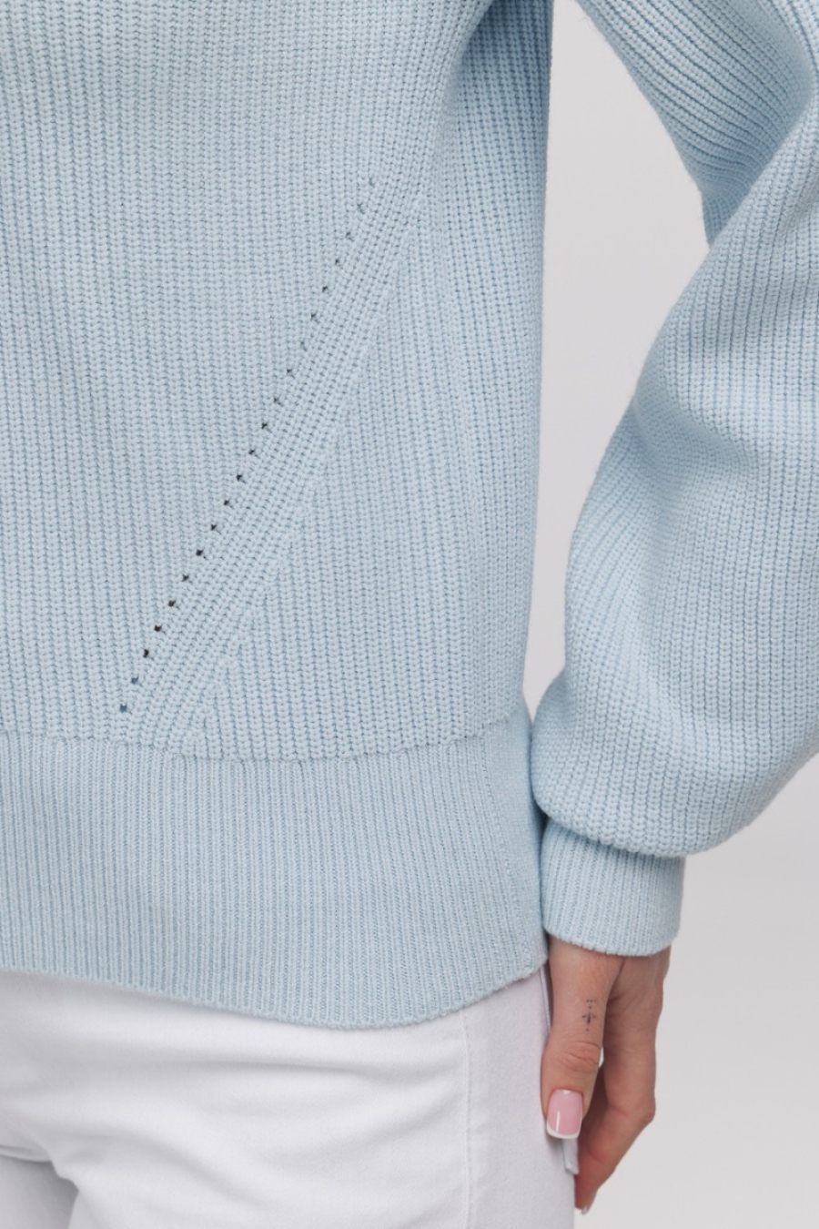 Džemperi D ALDA 0324 SKY BLUE SKY BLUE