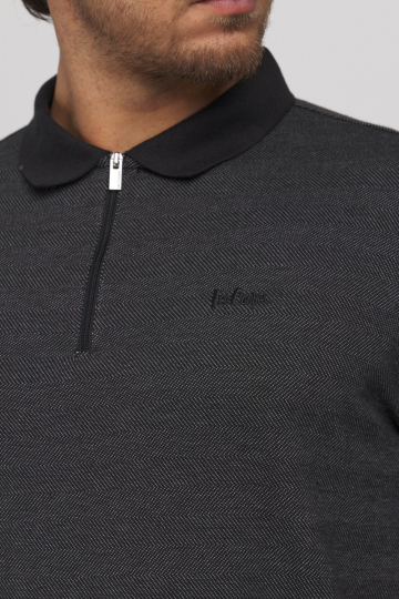 Polo krekli M ATHAN 1085 BLACK BLACK