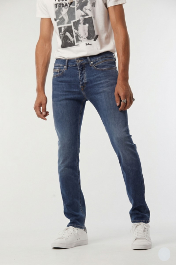 Taisnie džinsi M JEEP 8540 MEDIUM BLUE