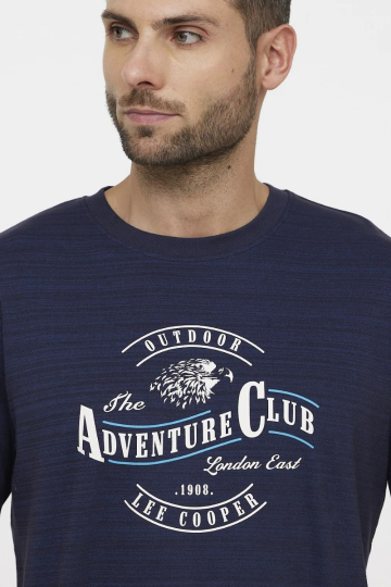 T-shirts M AIGO ML W748 N 201 - NAVY