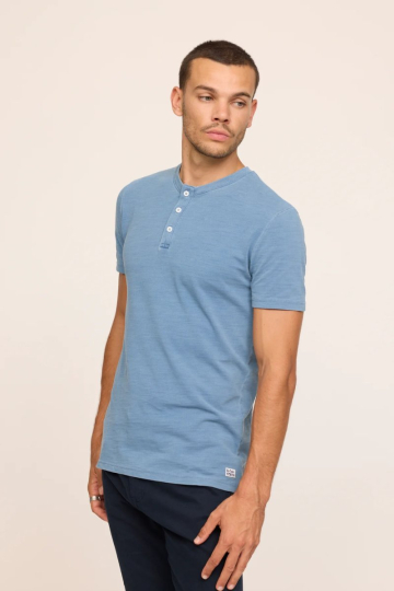 T-shirts M APALO MC S655 BLUE GREY