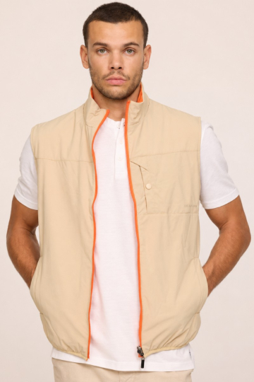 Jackets M FONYS SM S595 BEOR BEIGE / ORANGE