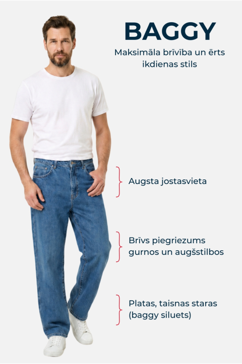 Loose/baggy jeans